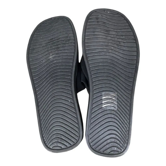 Steve Madden Shoes Women Size 10 US Sandals Black Platform Wedge Slides Comfort - Picture 7 of 7